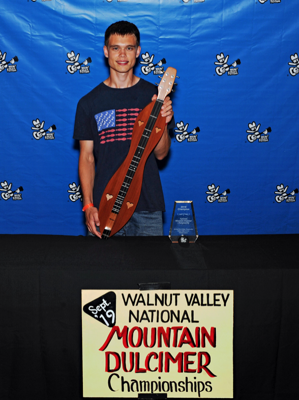 Grant won the 2019 Mountain Dulcimer National Championship 
